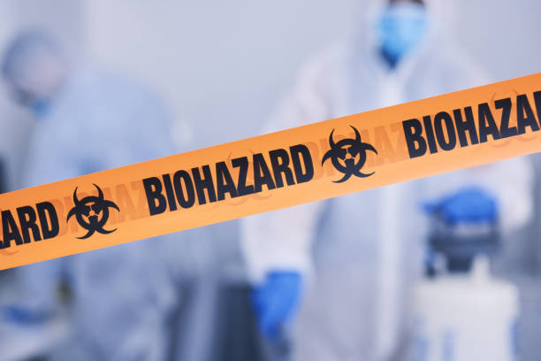 Professional Drug Lab Cleanup technician working in Wharton, NJ